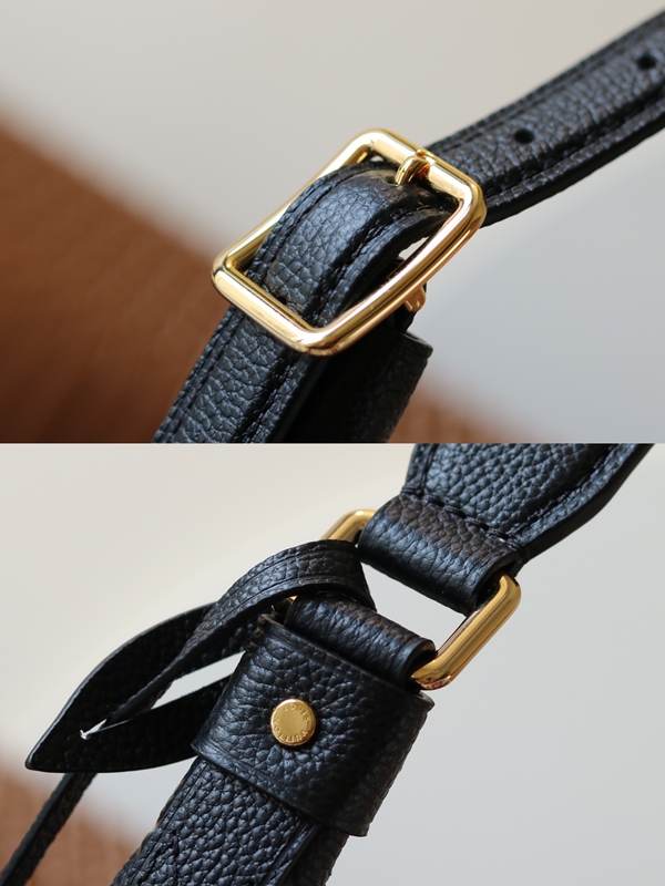 ルイヴィトンバッグ素材ディテール